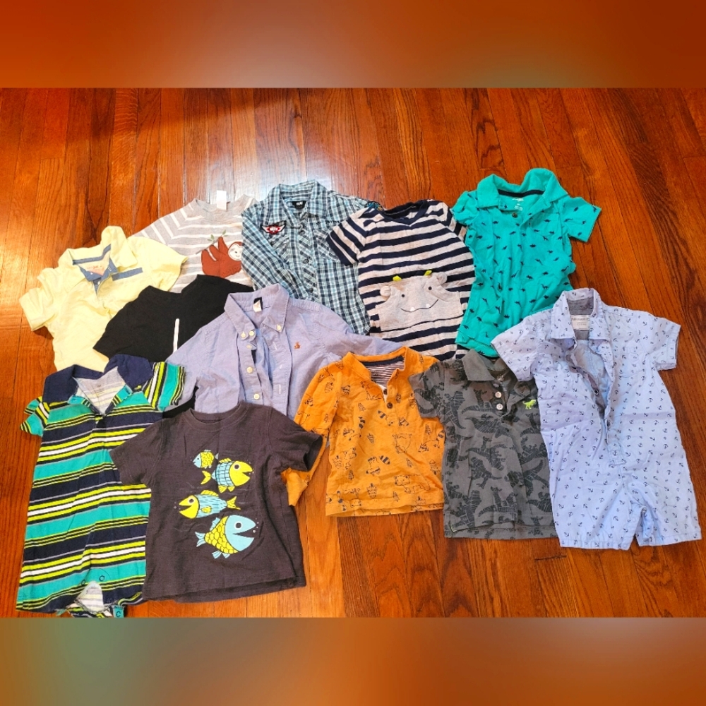 18m boy clothes lot
